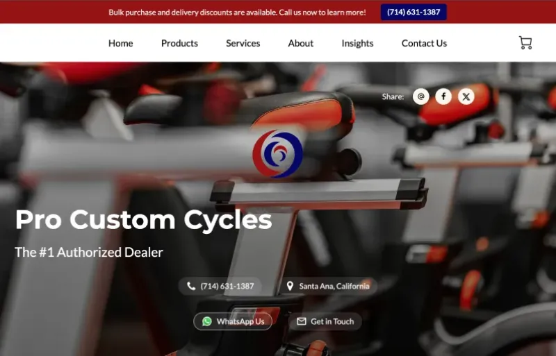 Fitness Equipment Seller