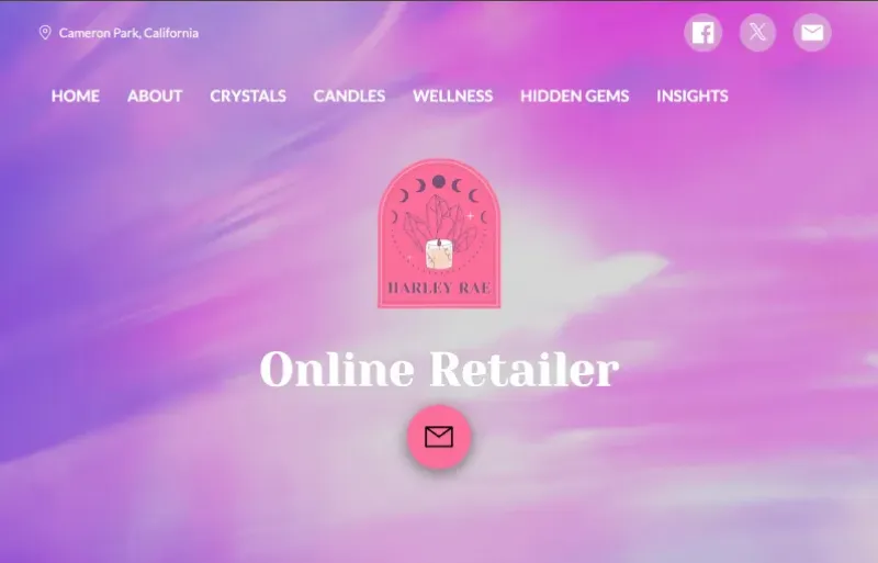 Crystal and Candles Shop