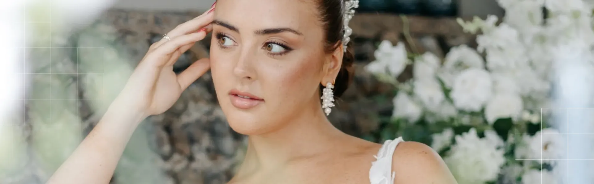 Minella Weddings bridal makeup artist at work on wedding day