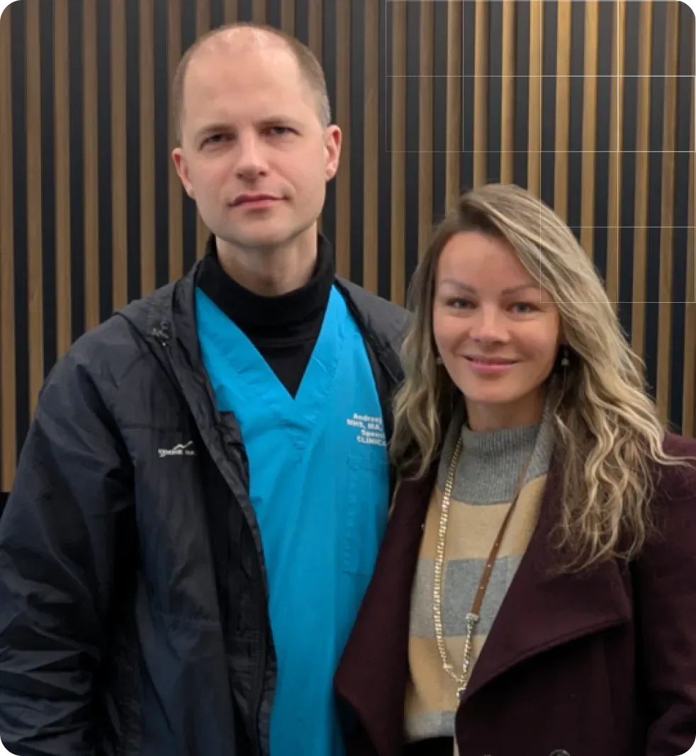 Therapist and client working together in supportive environment