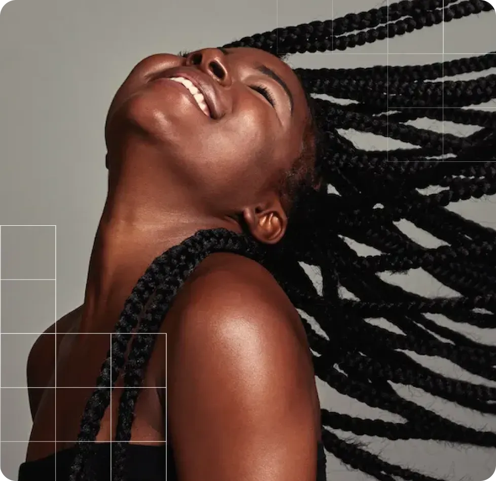 A durable everyday braided style by Elom African Braids