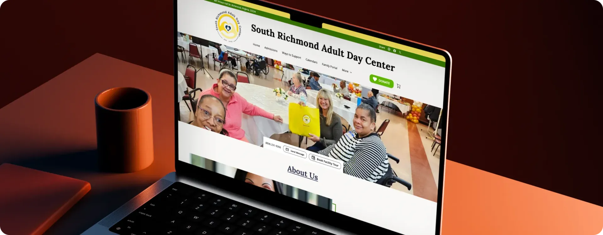 The South Richmond Adult Day Center website
