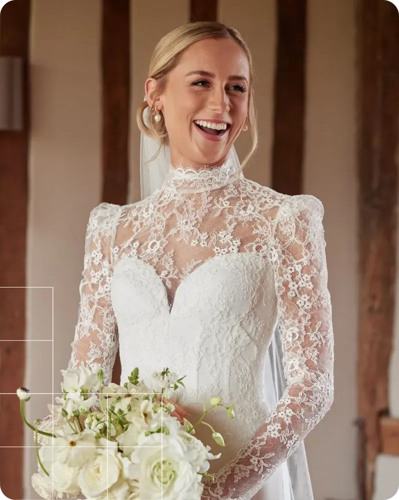 Timeless bridal hair and makeup by Minella Weddings