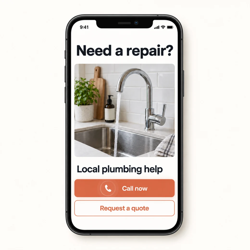 Illustrative example: mobile click call.