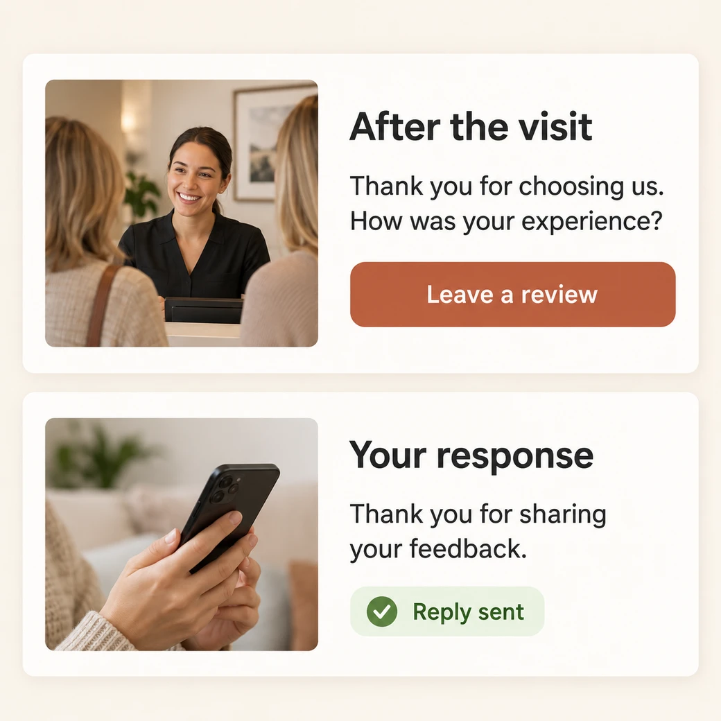 Illustrative example: review request.