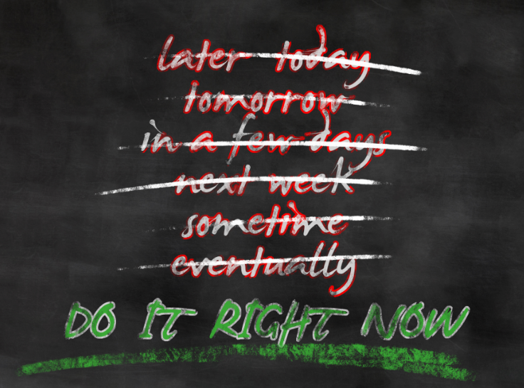 list of deadlines crossed out