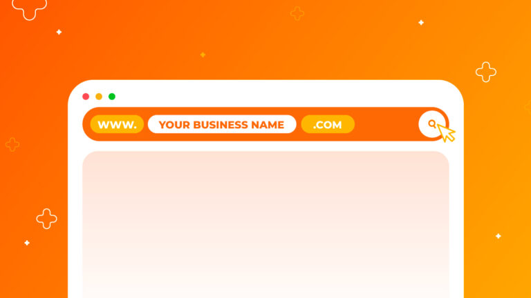 A website showing www your business name .com