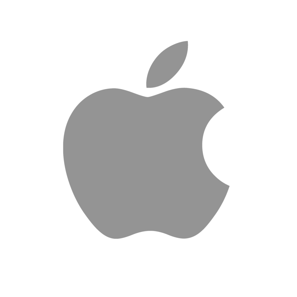 The Apple logo