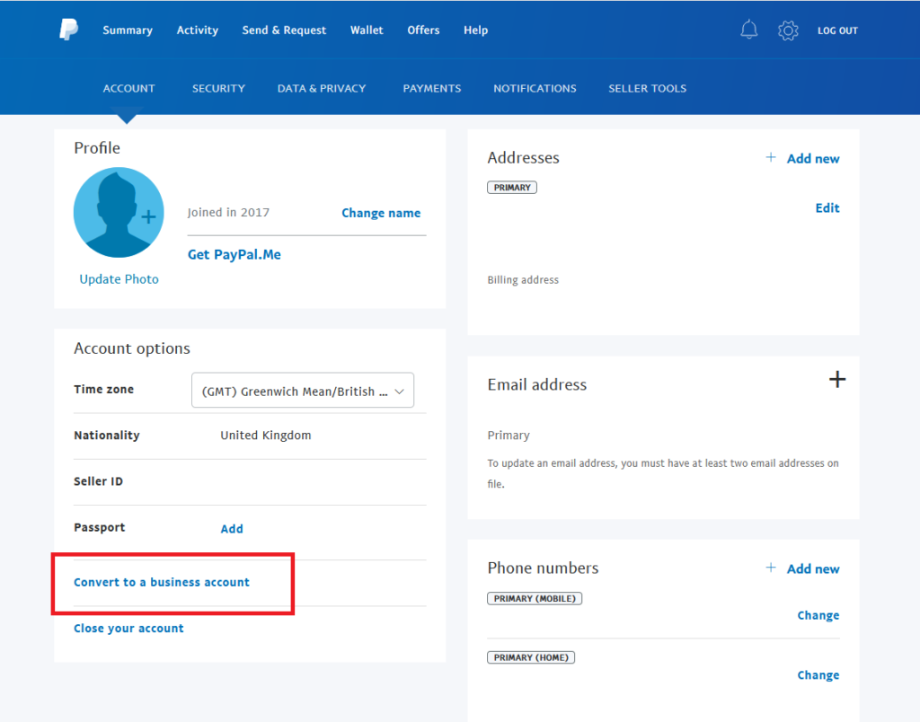 paypal account login 4