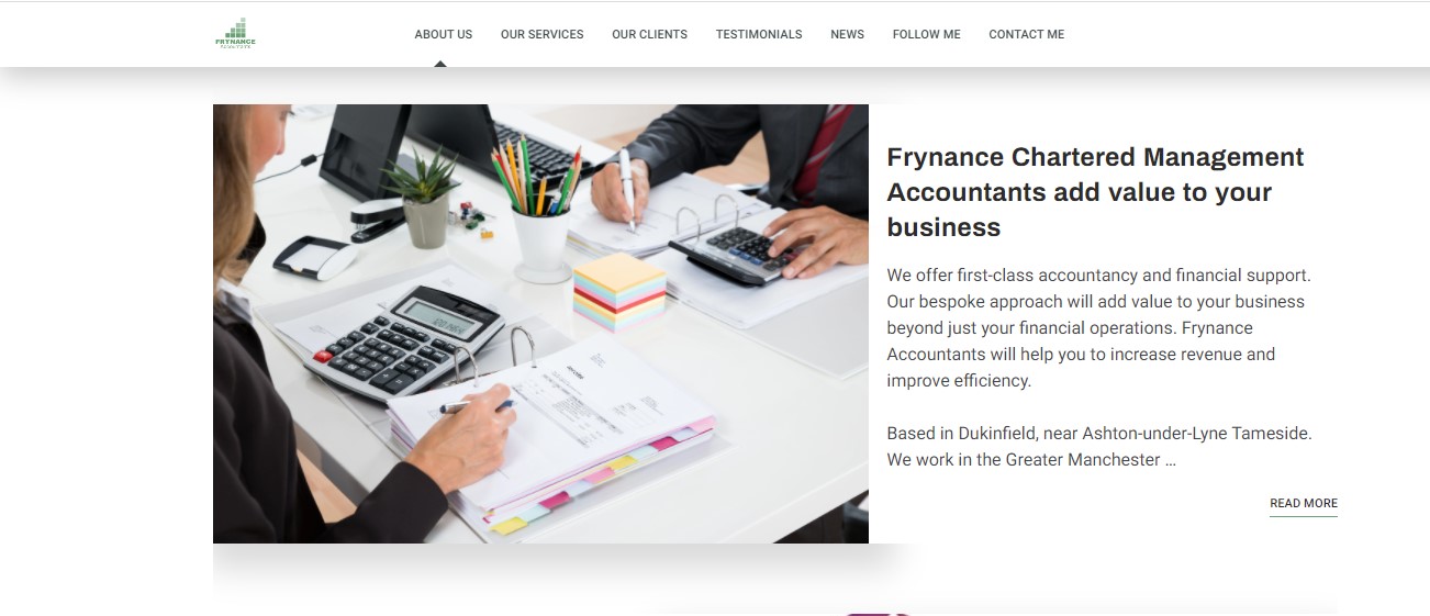 An Accountant's Website