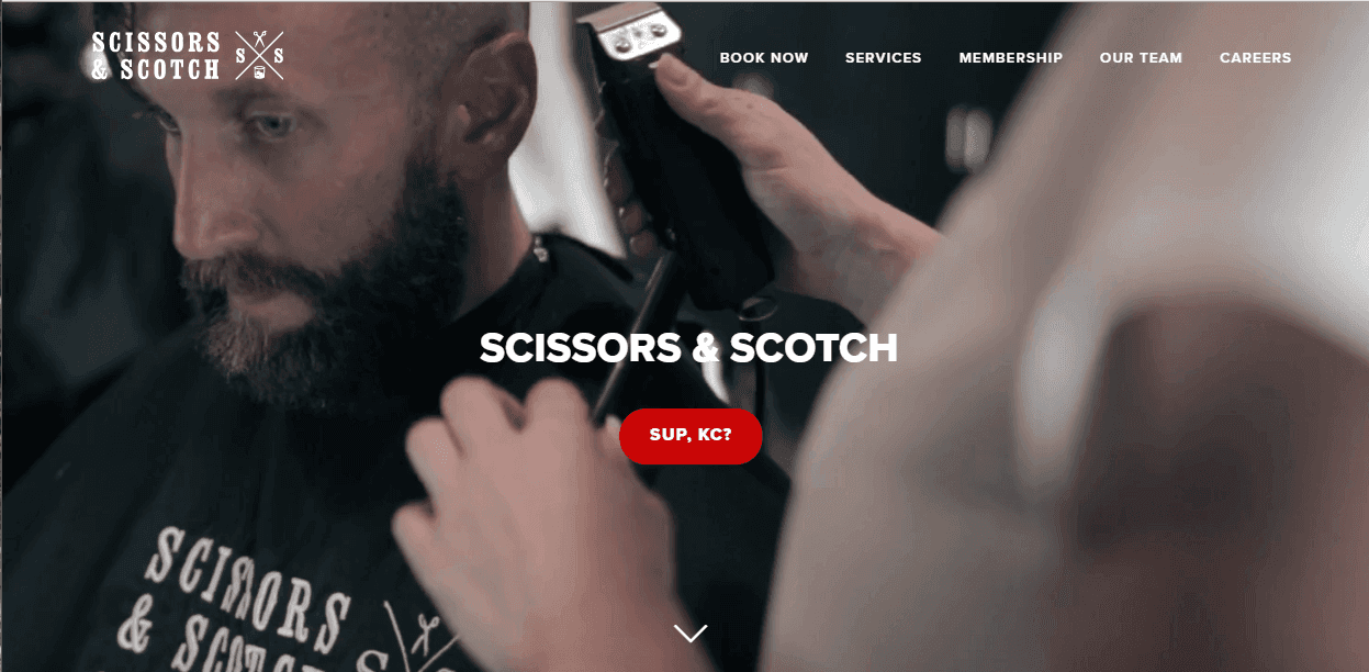 30 Excellent Examples of Barber sites UENI Blog